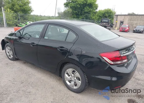 2013 Honda Civic Lx z USA, uszkodzony, nr VIN 2HGFB2F59DH531204
